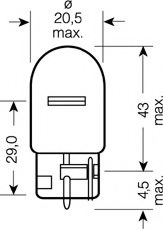 OSRAM 7505 Bulb, indicator